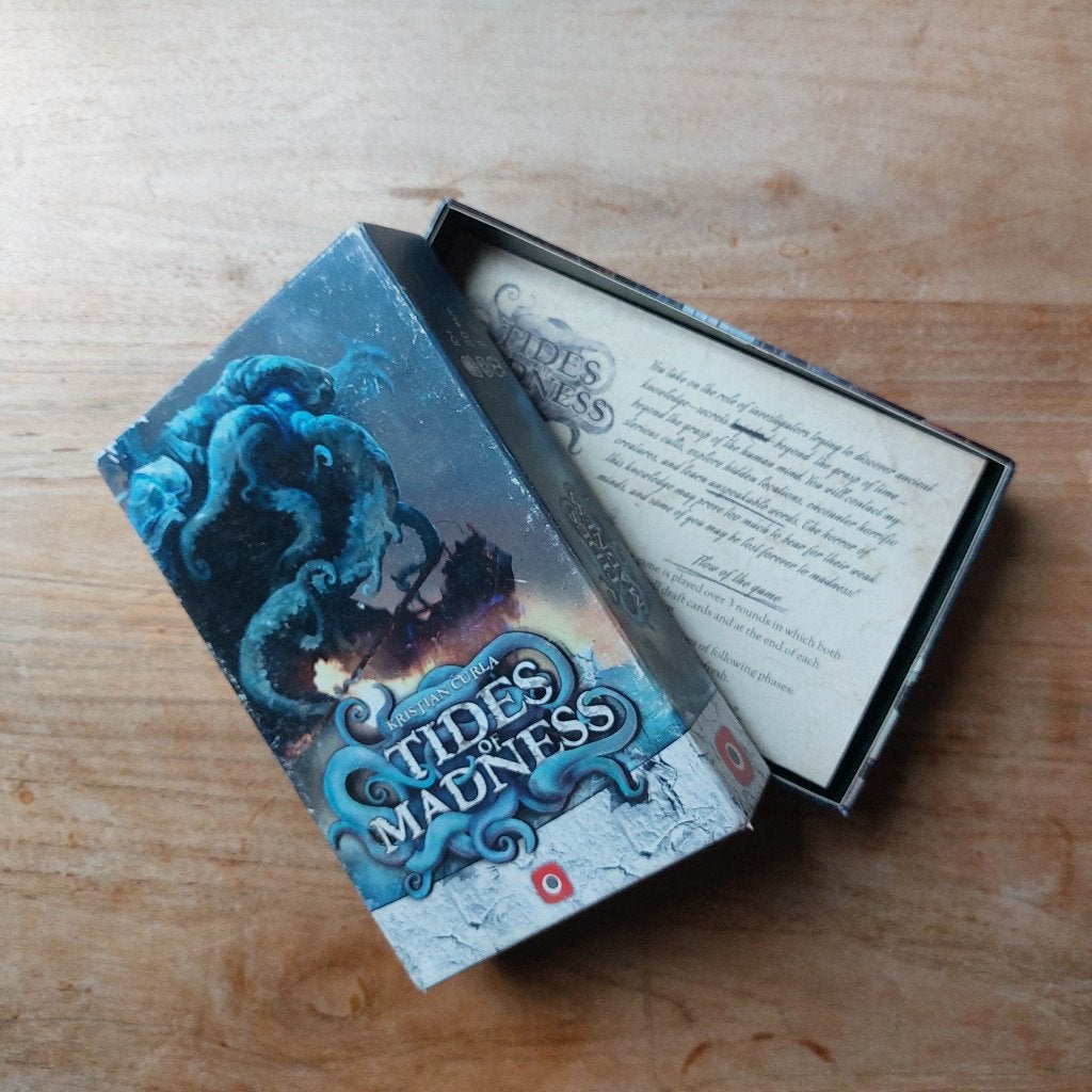 Tides of madness bordspel, Hobby en Vrije tijd, Een of twee spelers, Ophalen of Verzenden, Gebruikt