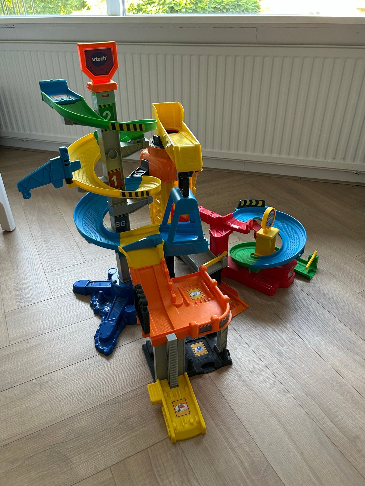 Vtech Toet Toet Auto's Mega Bouwplaats, Kinderen en Baby's, Ophalen of Verzenden, Zo goed als nieuw, 2 tot 4 jaar