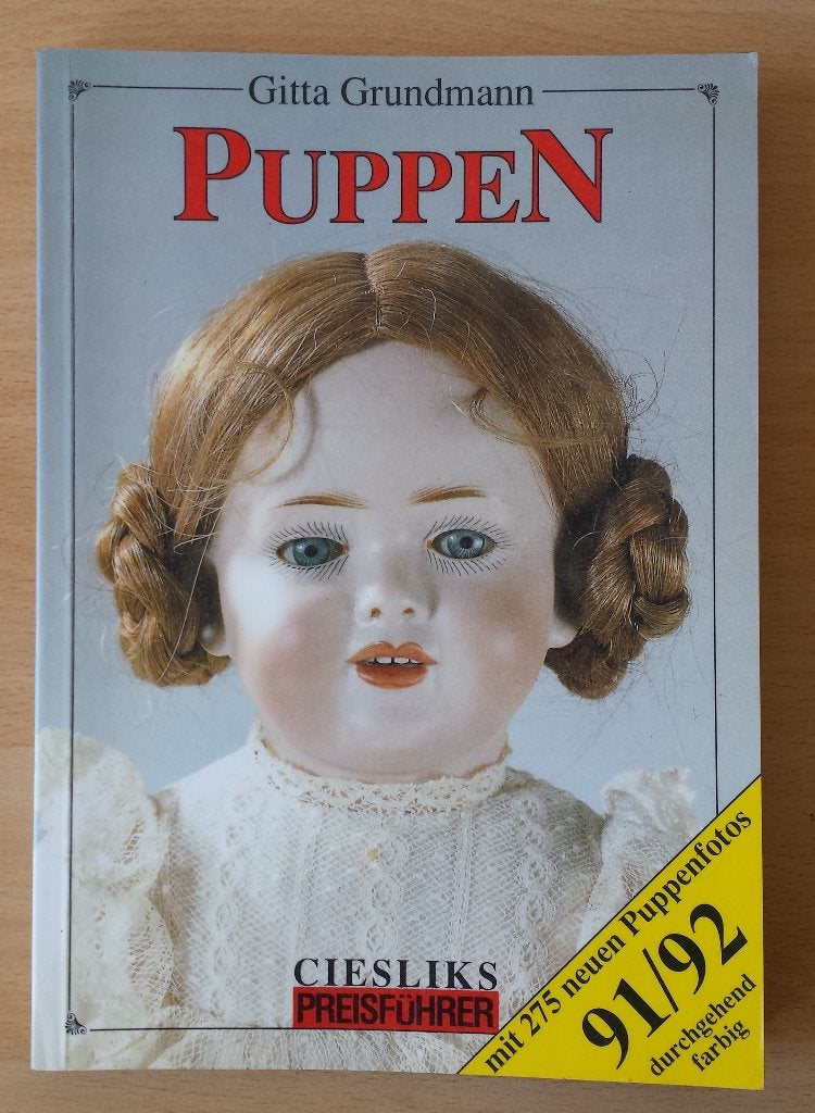 Puppen - Gitta Grundmann - 1991 - catalogus, Verzamelen, Gebruikt, Overige typen, Ophalen of Verzenden, Nvt