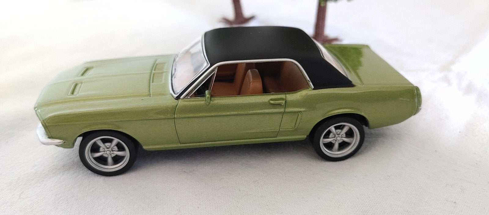 ford mustang 1:43 groen, Verzenden, Nieuw, Auto, Norev