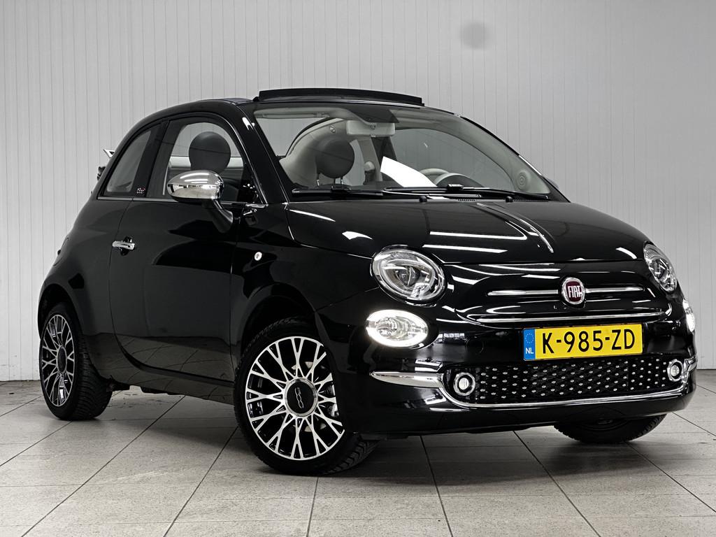 Fiat 500C 1.0 Hybrid Star /Elek. kap! /DAB+! /Navi /Half Led, Auto's, Fiat, Voorwielaandrijving, Euro 6, Cabriolet, 4 stoelen