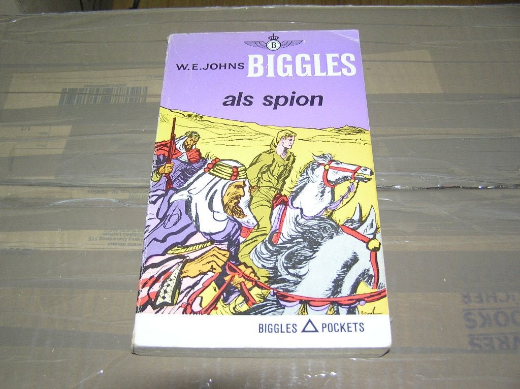 Biggles als Spion- W.E. Johns, Ophalen of Verzenden, Gelezen, W.E. Johns