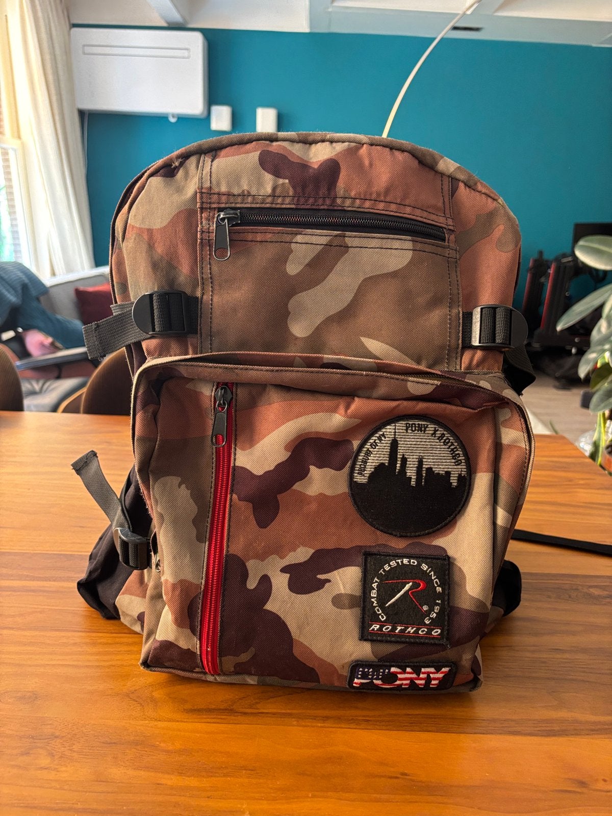 PONY x Rothco Rugzak Camo Limited Edition 2014, Ophalen of Verzenden, Gebruikt, Overige merken