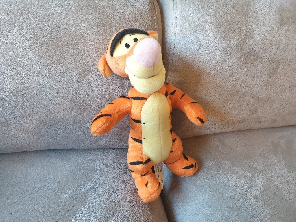 Knuffel - Teigetje Tigger (Winnie the Pooh - Disney) 6, Ophalen of Verzenden, Zo goed als nieuw, Beer, Disney