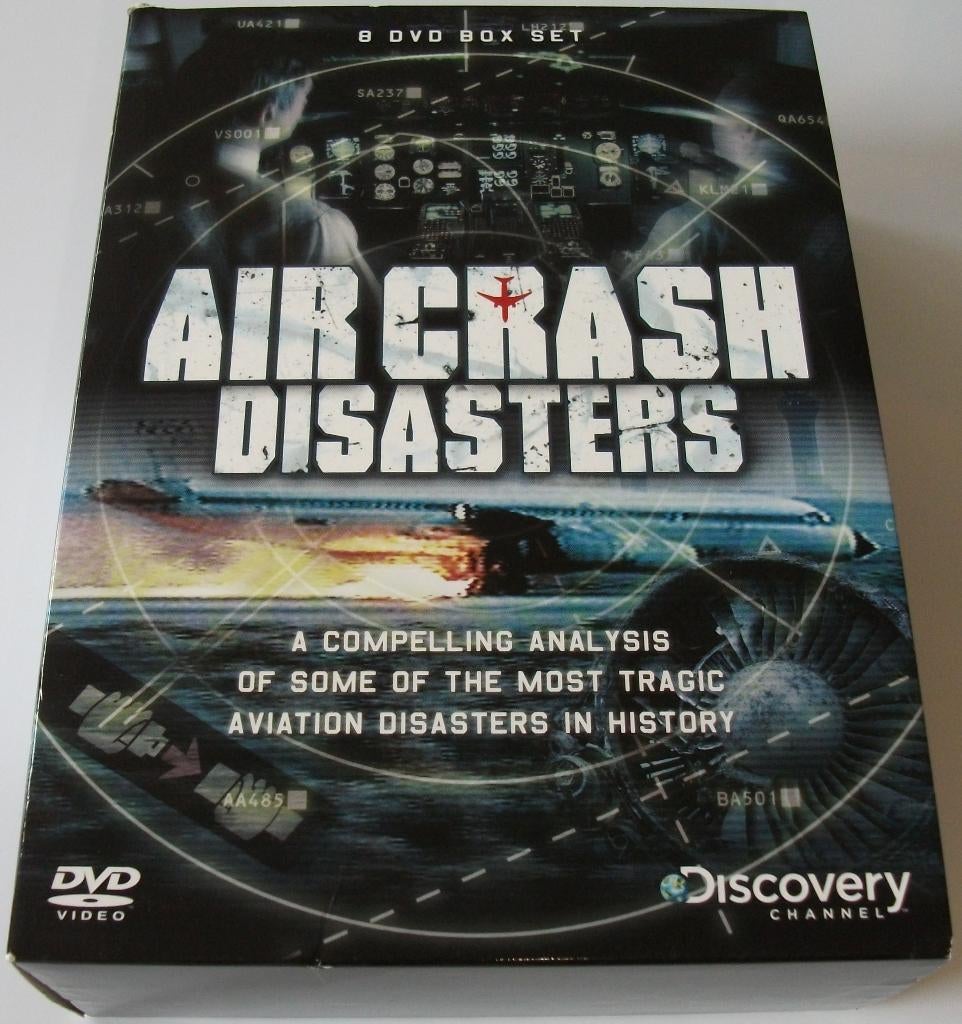 Dvd *** AIR CRASH DISASTERS *** 8-Disc Boxset, Cd's en Dvd's, Boxset, Ophalen of Verzenden, Zo goed als nieuw, Overige typen