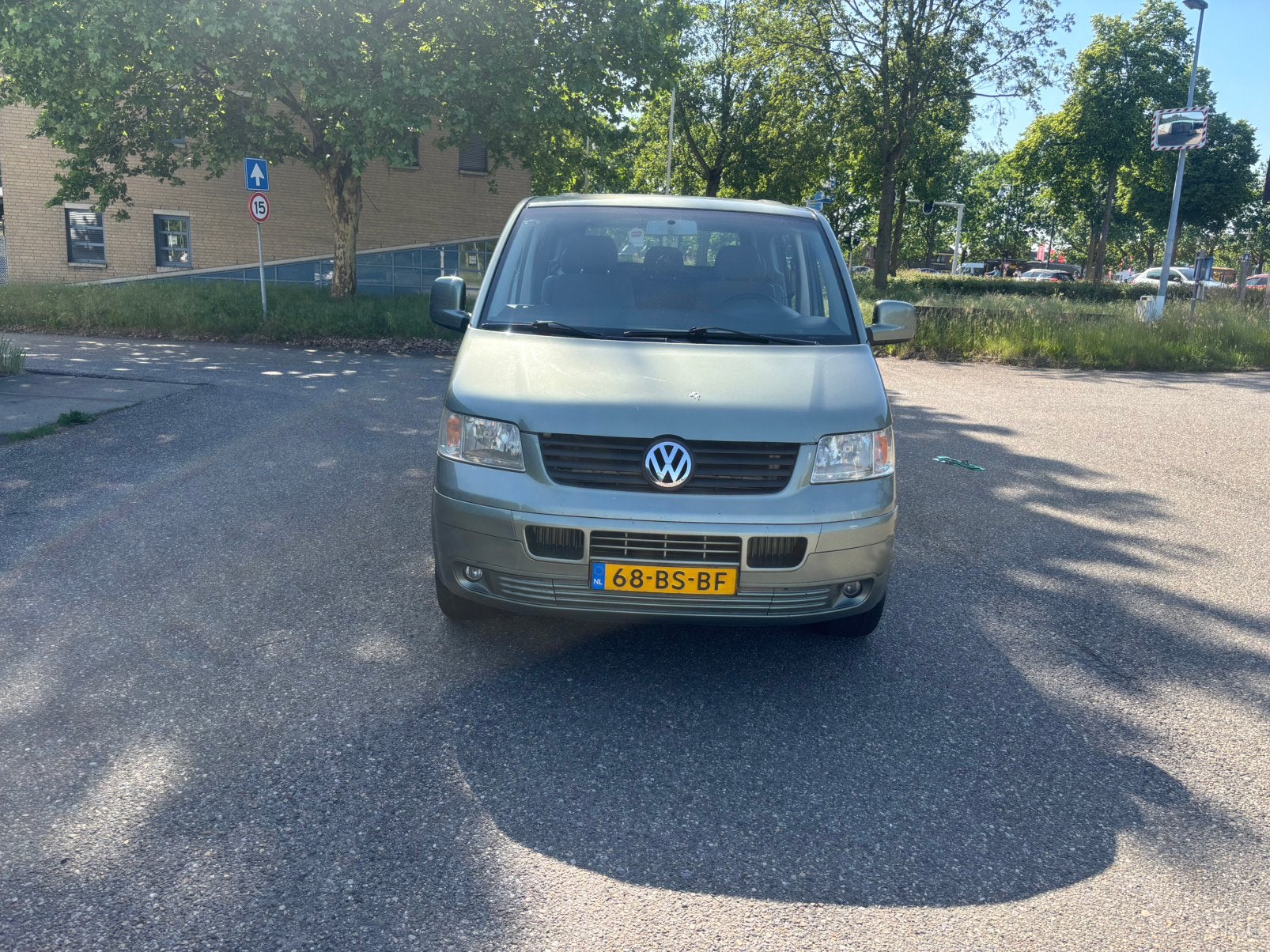 Volkswagen Transporter 1.9 TDI 77KW DC 1.0 2005, Auto's, Bestelauto's, Voorwielaandrijving, Stof, Beige, 4 cilinders