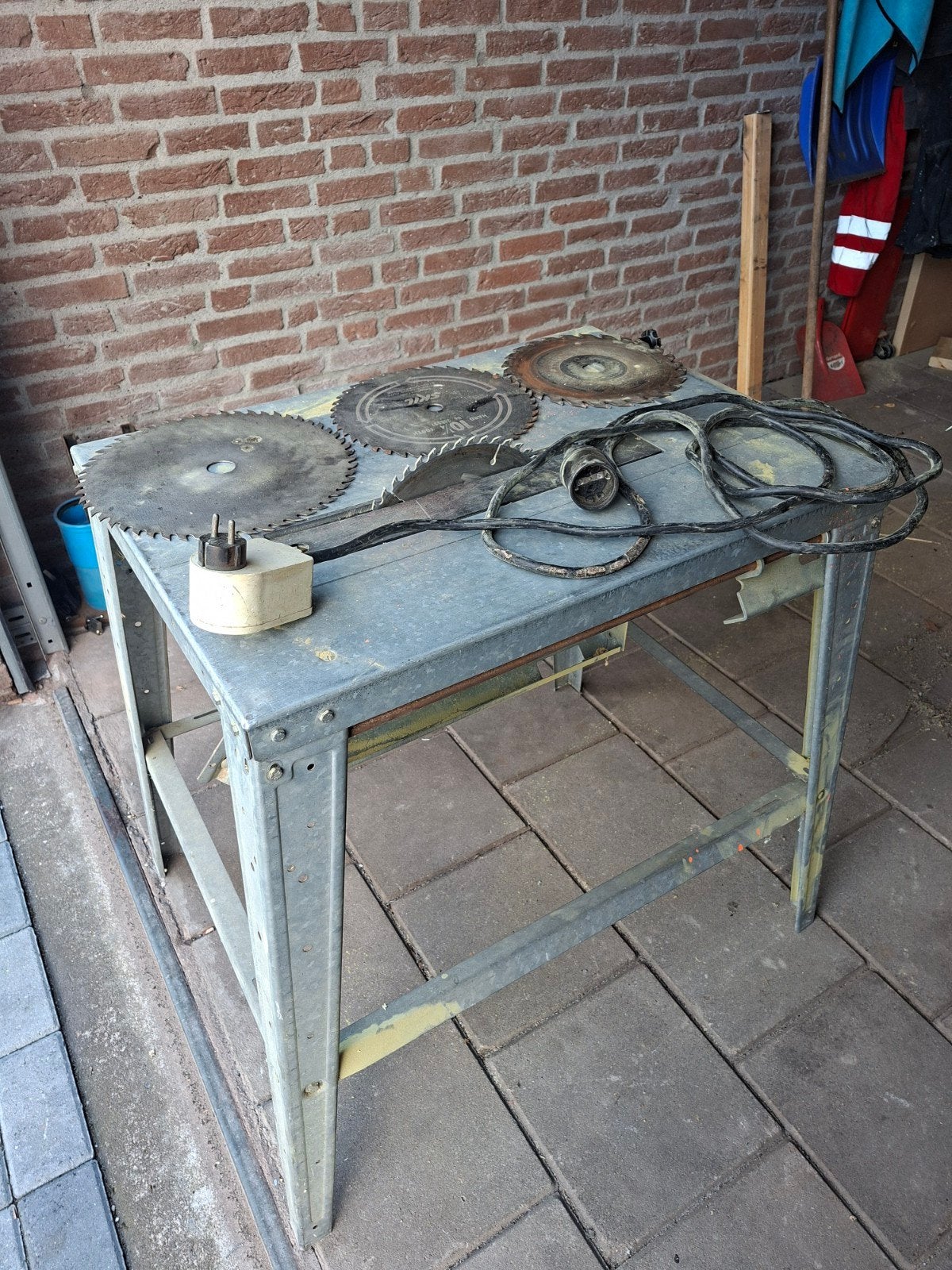 zaagtafel, Gebruikt, Cirkelzaag, Ophalen of Verzenden, 30 tot 70 mm