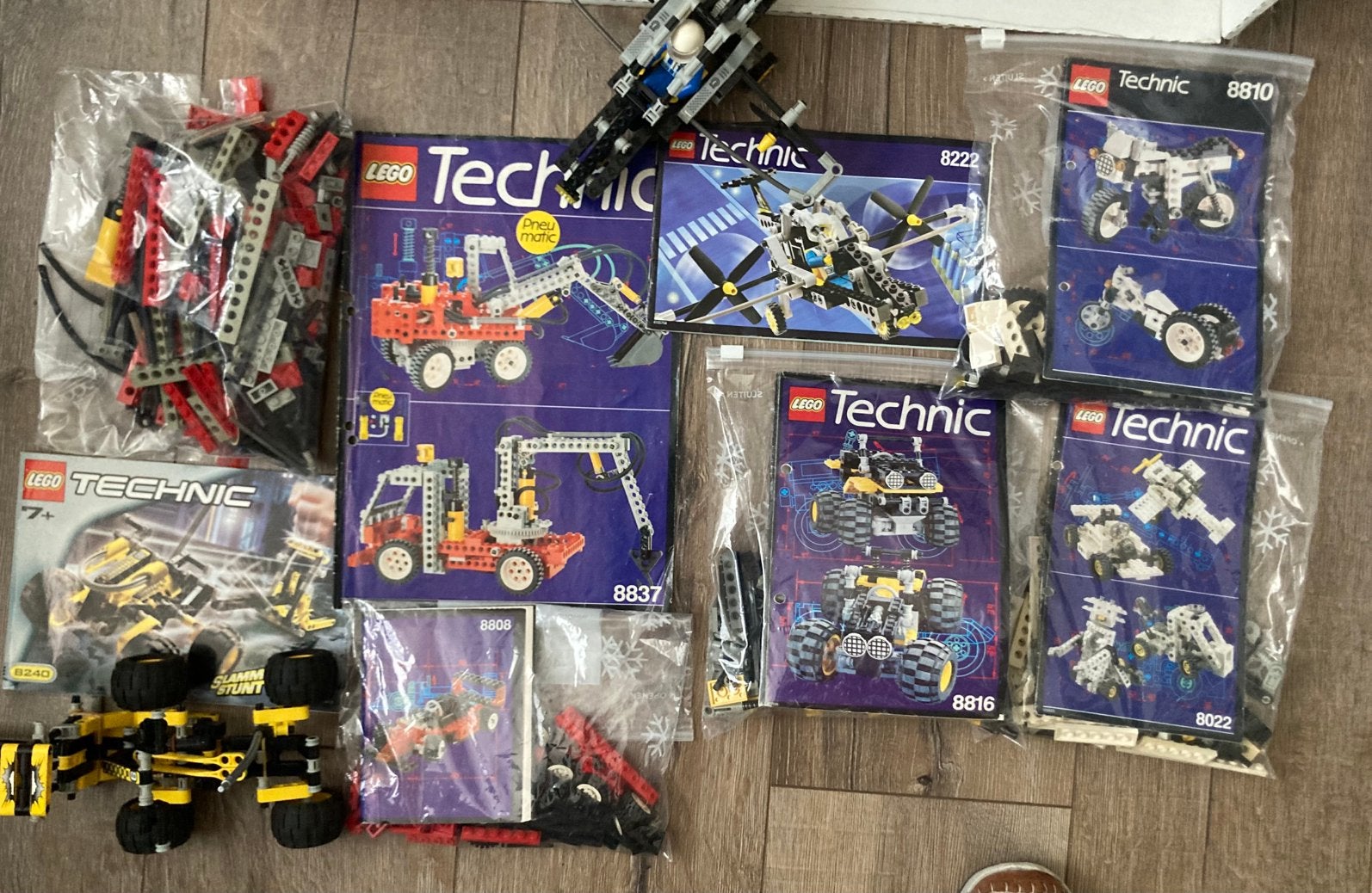 Lego Technic sets 7 stuks, Ophalen of Verzenden, Zo goed als nieuw