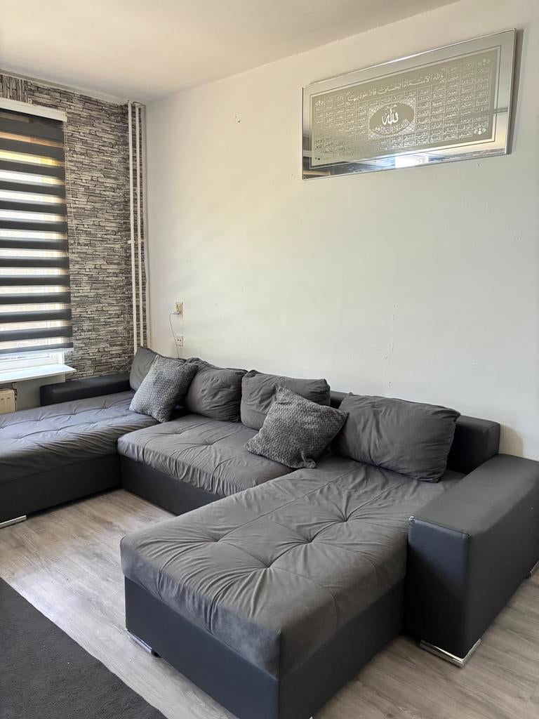 Grote hoekbank - comfortabel en ruim, Huis en Inrichting, Ophalen, 250 tot 300 cm, Gebruikt, Hoekbank