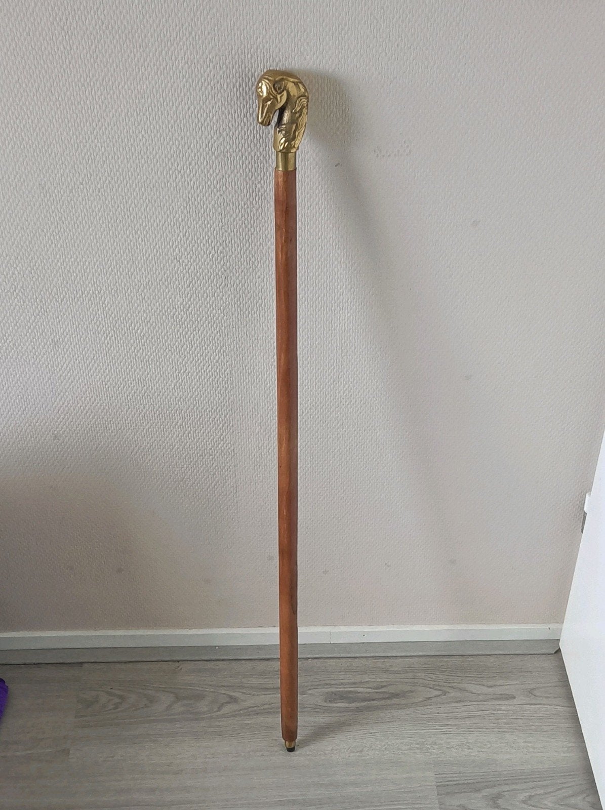 antieke wandelstok paard 94,5 cm hoog *MOET SNEL WEG*, Ophalen of Verzenden, Zo goed als nieuw