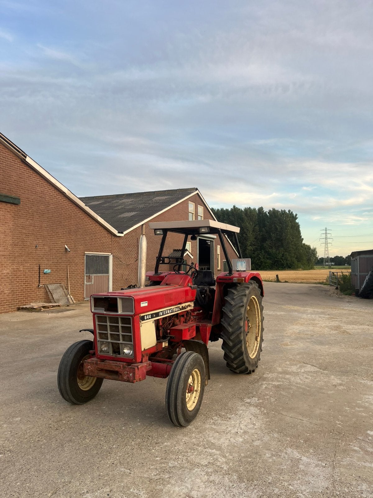 International 644 case ih, Zakelijke goederen, Agrarisch | Tractoren, Ophalen, Gebruikt, Tot 80 Pk, Case IH