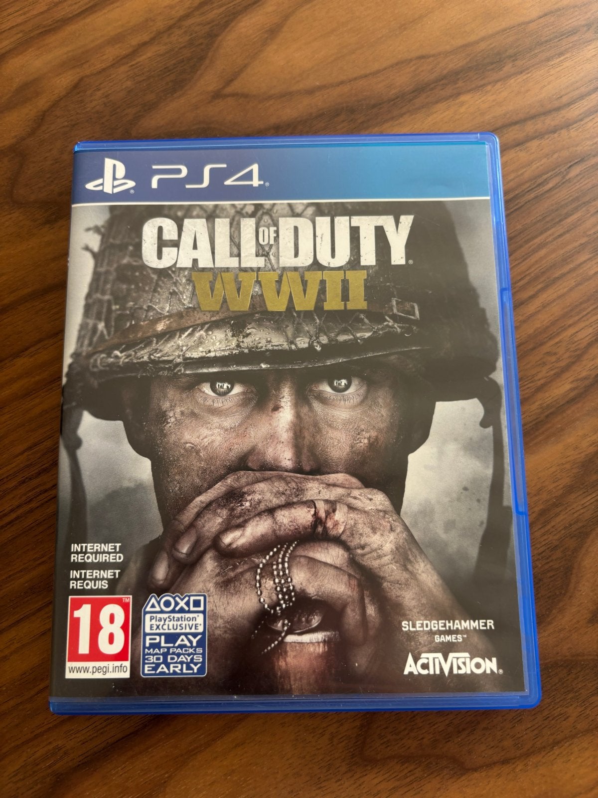 Call of Duty WWII PS4 - Zo goed als nieuw, Online, Vanaf 18 jaar, Shooter, Ophalen of Verzenden
