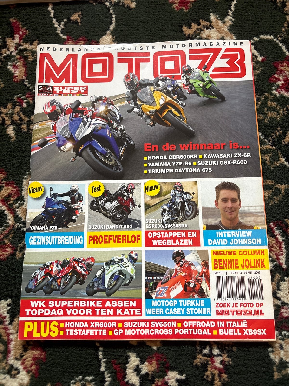 Moto 73 Motor Magazine - Mei 2007, Ophalen of Verzenden, Overige merken