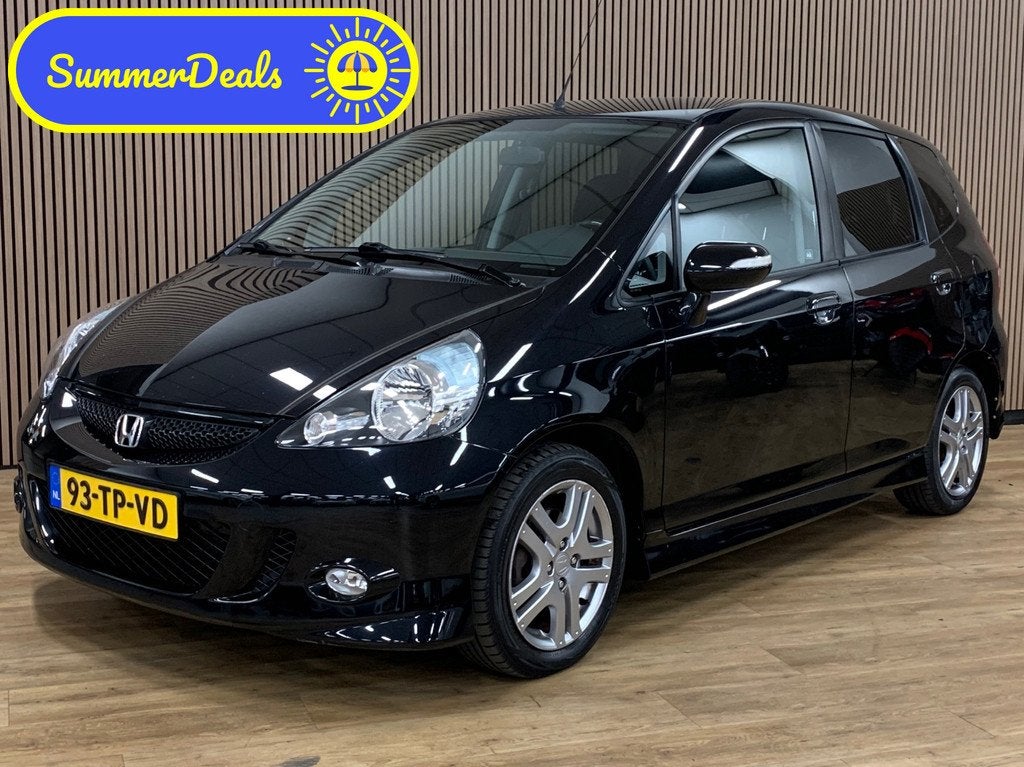 Honda Jazz 1.4 ES Sport|Automaat|95000KM|, Auto's, 83 pk, 4 cilinders, Automatische klimaatregeling, Zwart