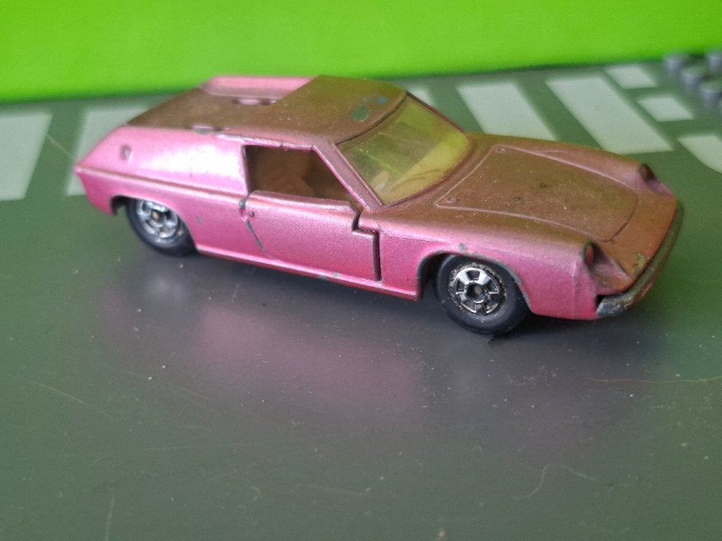 Matchbox 5 - Lotus Europa [paars] 1/60 1, Ophalen of Verzenden, Gebruikt, Auto