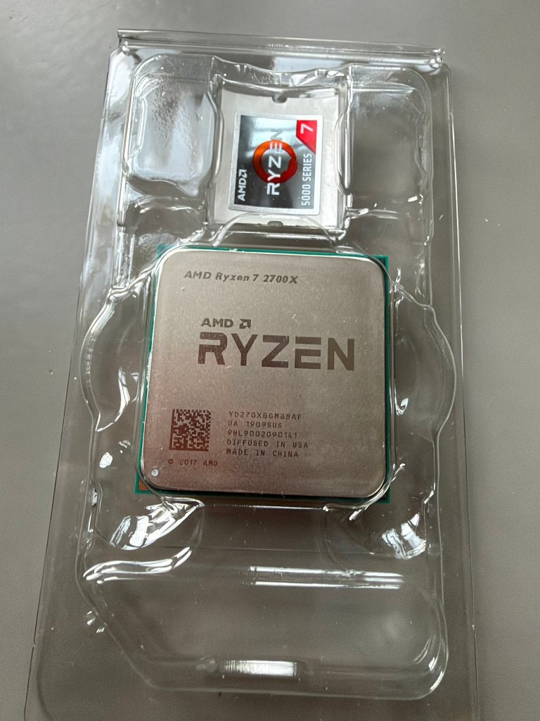 AMD Ryzen 7 2700X Processor, Computers en Software, 8-core, Ophalen of Verzenden, Zo goed als nieuw, AMD Ryzen 7