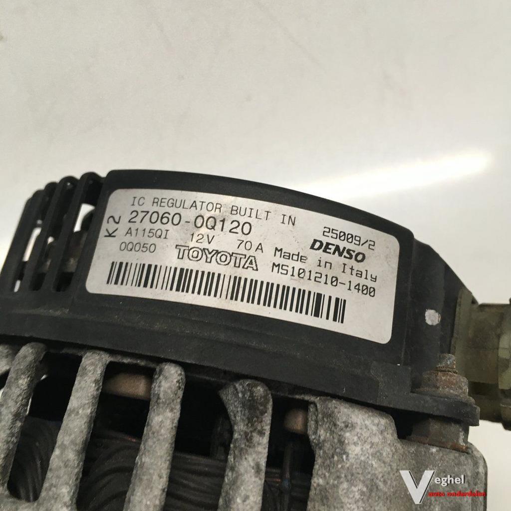 Citroen C1 1.0 5drs 2010 Wagennr 2500071   Dynamo  27060-0Q1, Gebruikt, -, -, Ophalen of Verzenden
