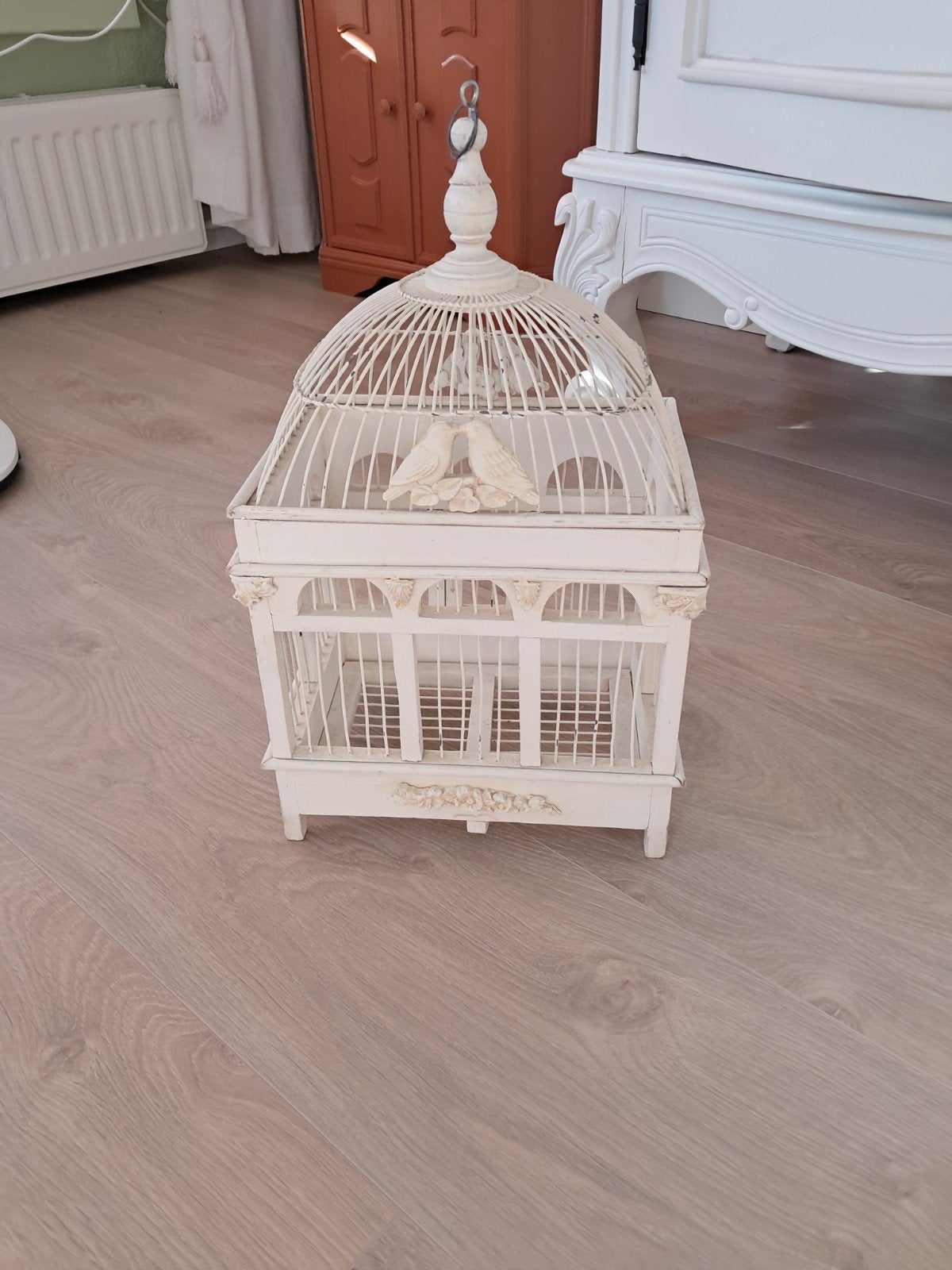 brocante. vogel  kooi, Ophalen