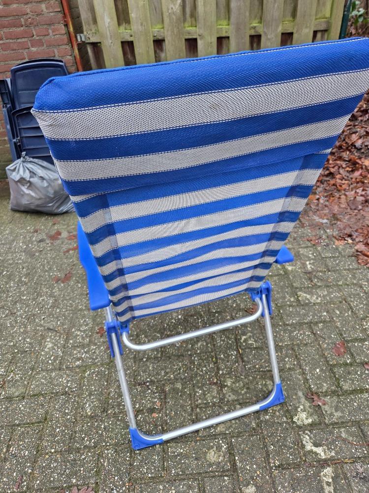 tuinstoel campingstoel inklapbaar, Ophalen of Verzenden, 'T Olde Gre-j, Info@toldegrej.nl, Endepoelstraat 20f Didam