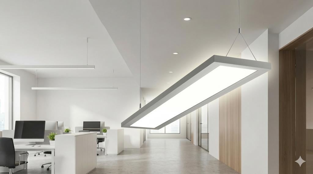 Suspended LED luminaire for indoor, IN, Nieuw, Ophalen of Verzenden, NA