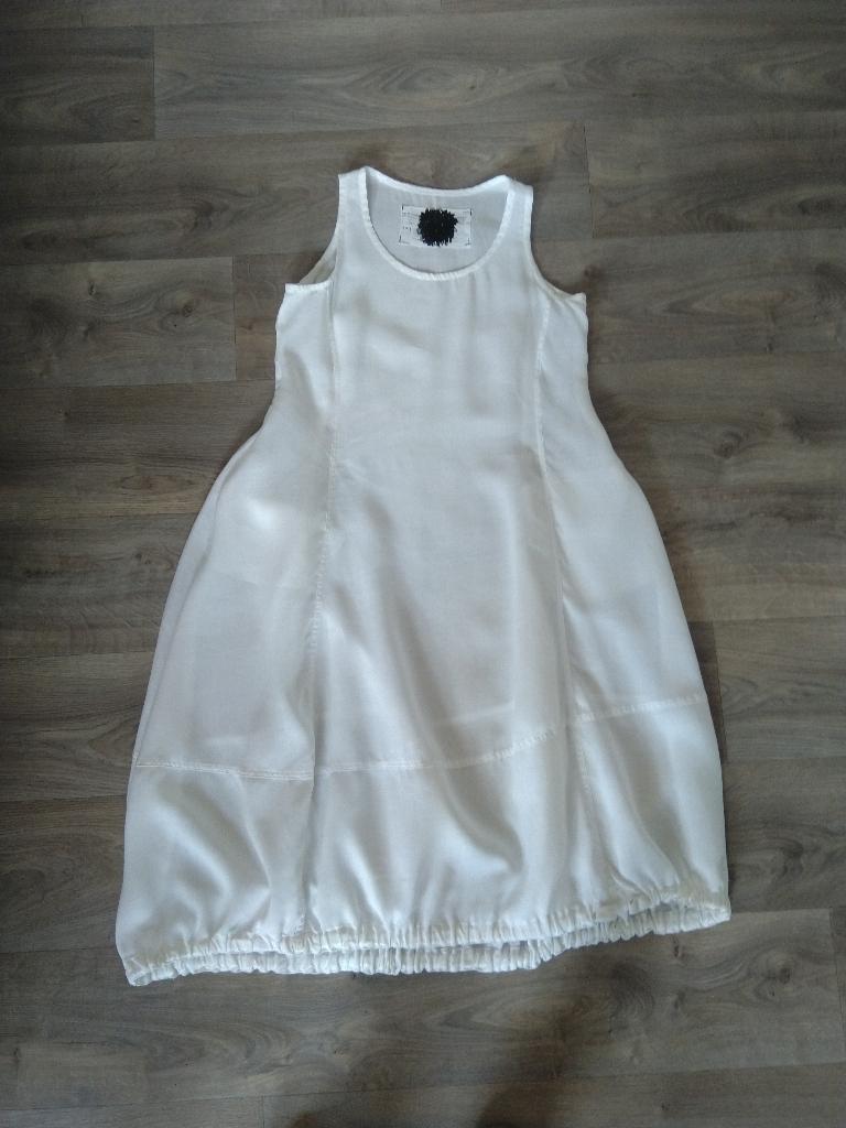 Rundholz jurk linnen S - Zo goed als nieuw, Kleding | Dames, Jurken, Wit, Ophalen of Verzenden, Zo goed als nieuw, Maat 36 (S)