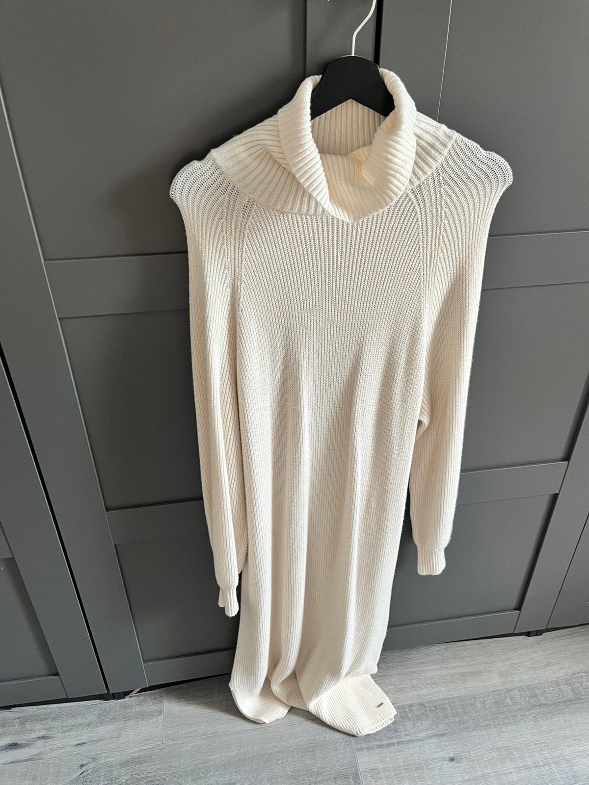 Gebroken wit jurk Cottonclub L, Verzenden, Wit, Maat 42/44 (L), Zo goed als nieuw