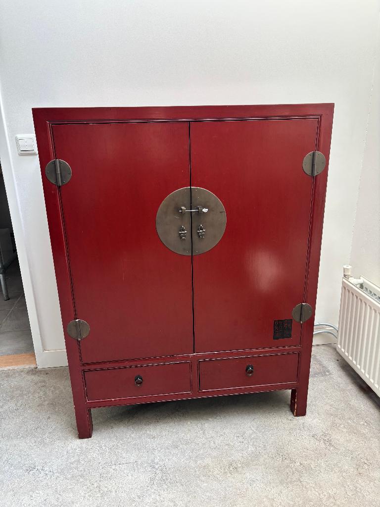 Chinese kast, Ophalen, Met deur(en), 50 tot 100 cm, Zo goed als nieuw