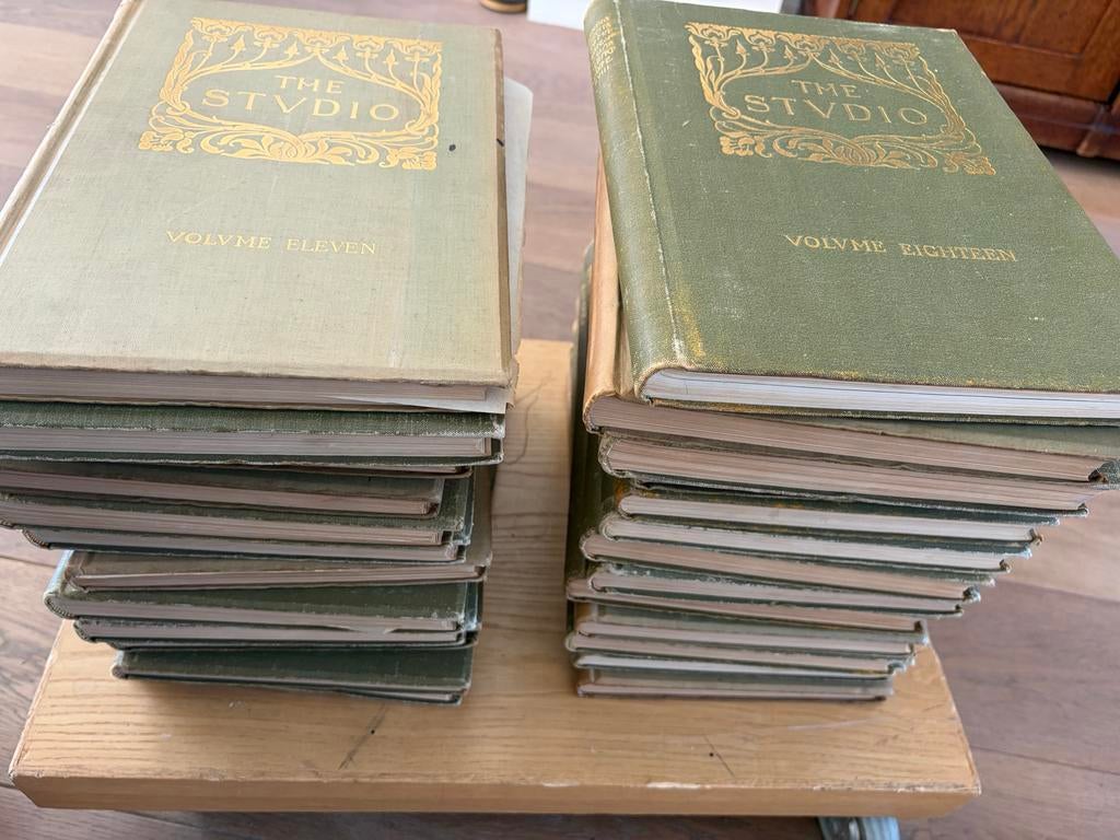 The Studio: Geïllustreerd Kunsttijdschrift (Diverse Volumes), Ophalen of Verzenden, Gelezen
