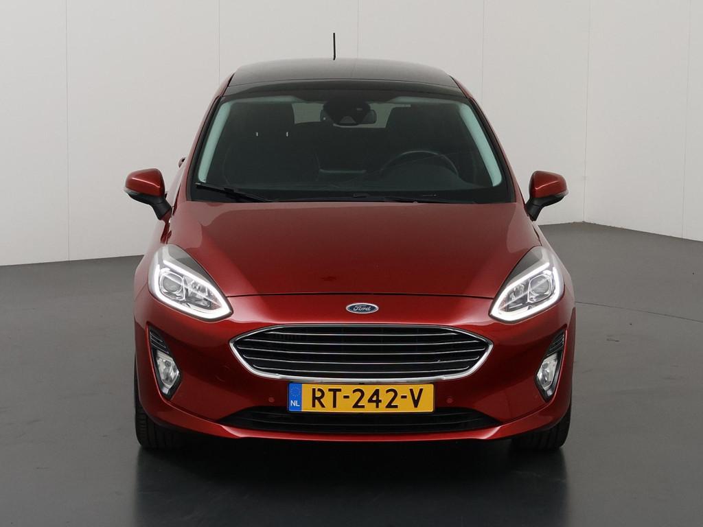 Ford Fiesta 1.0 EcoBoost Titanium | Panoramadak | Parkeercam, Voorwielaandrijving, Origineel Nederlands, Bedrijf, Handgeschakeld