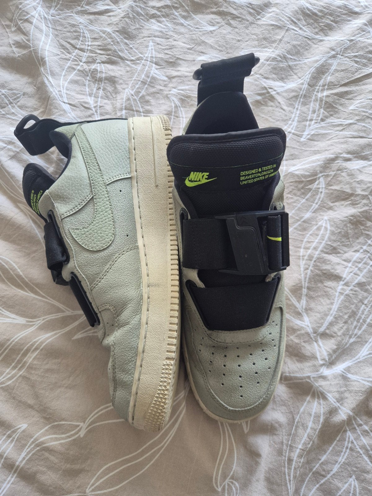 Nike Air Force 1 Low Utility 'Spruce Fog' - Maat 43, Overige kleuren, Nike, Ophalen of Verzenden, Sneakers of Gympen