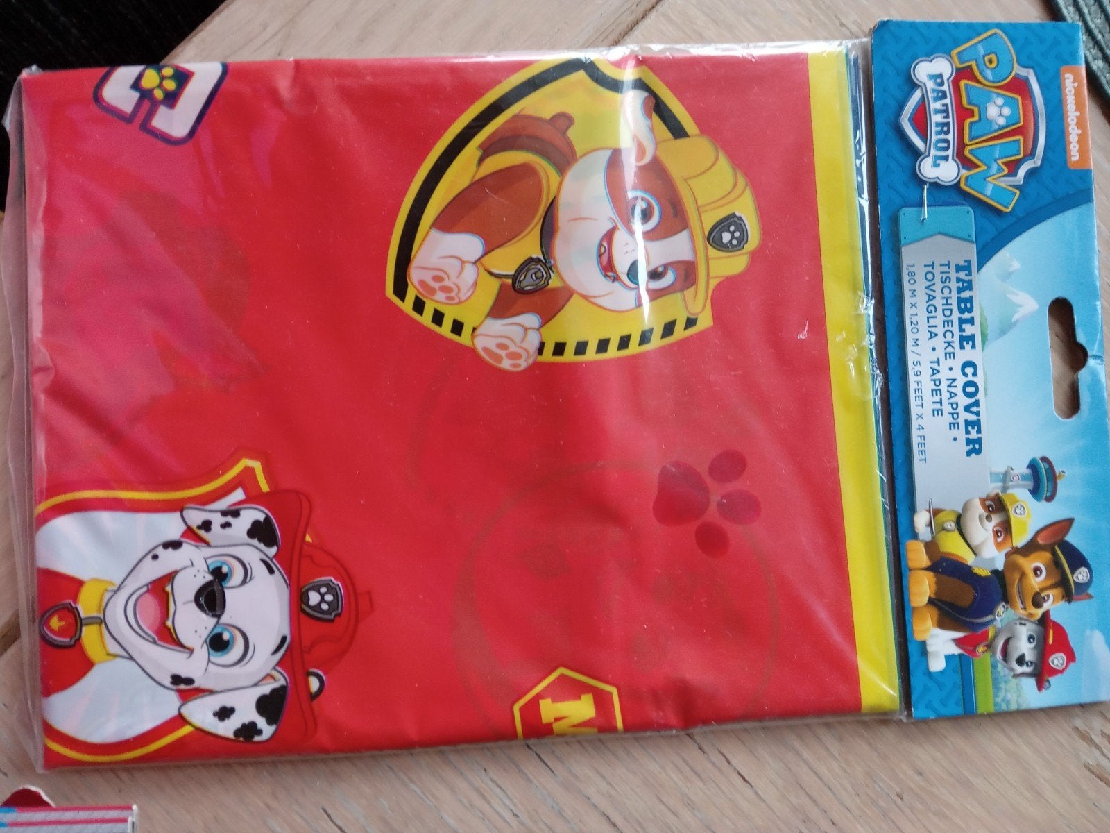 Verjaardag Tafelkleed Paw patrol NIEUW, Ophalen, Nieuw, Versiering, Verjaardag