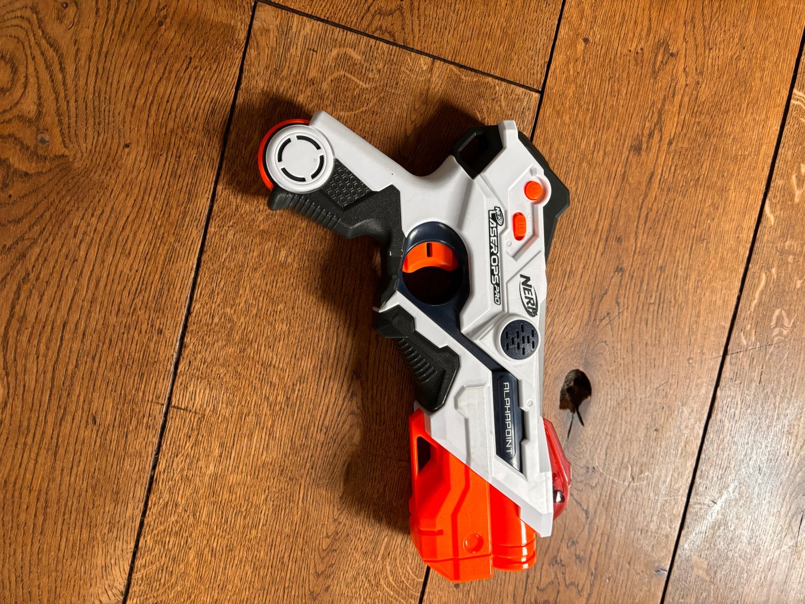 Nerf Laser Ops Alphapoint Laser Tag Blaster, Kinderen en Baby's, Speelgoed | Buiten | Actiespeelgoed, Gebruikt, Ophalen