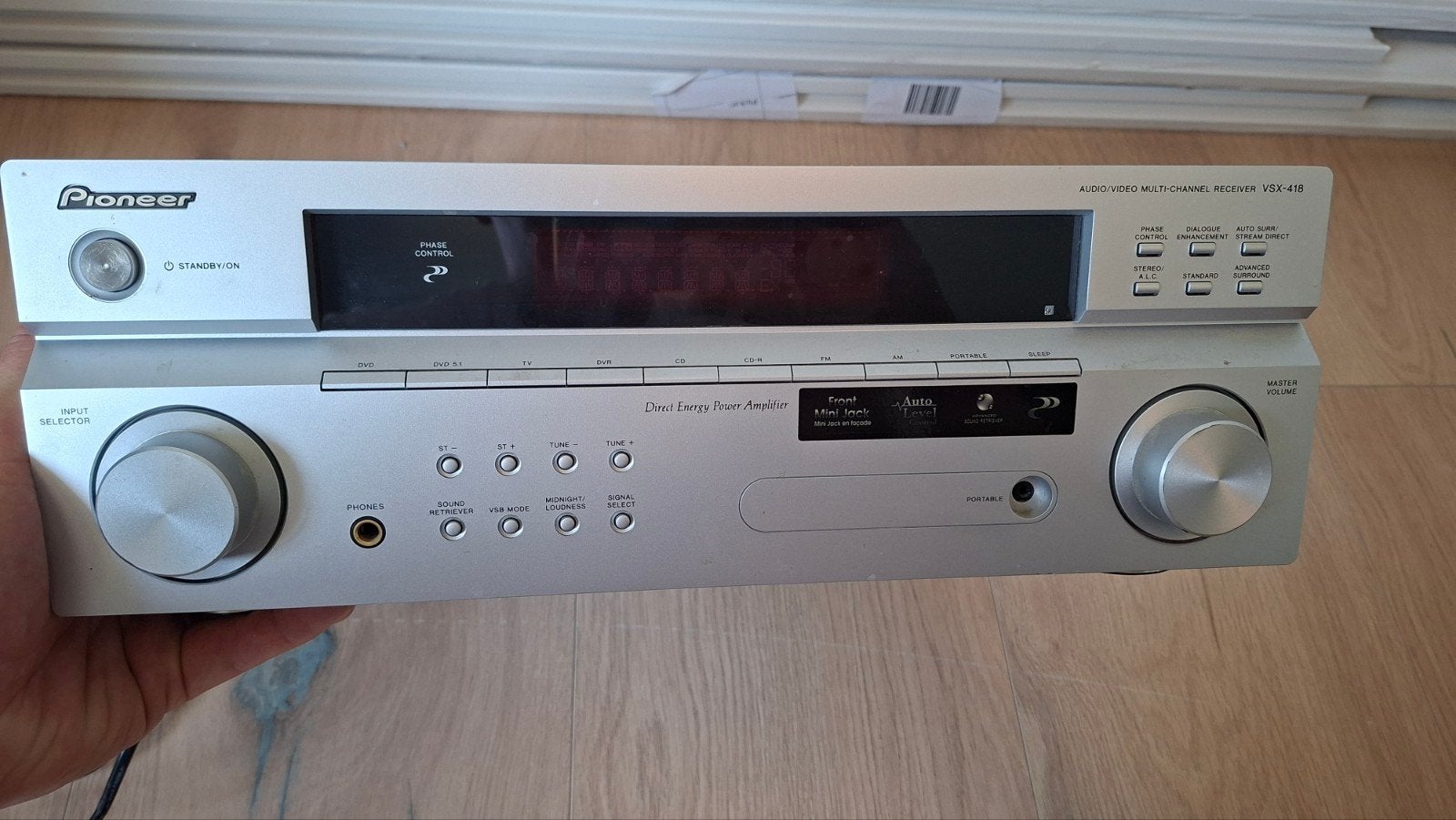 Pioneer VSX-418-S, Ophalen of Verzenden, 120 watt of meer, Pioneer