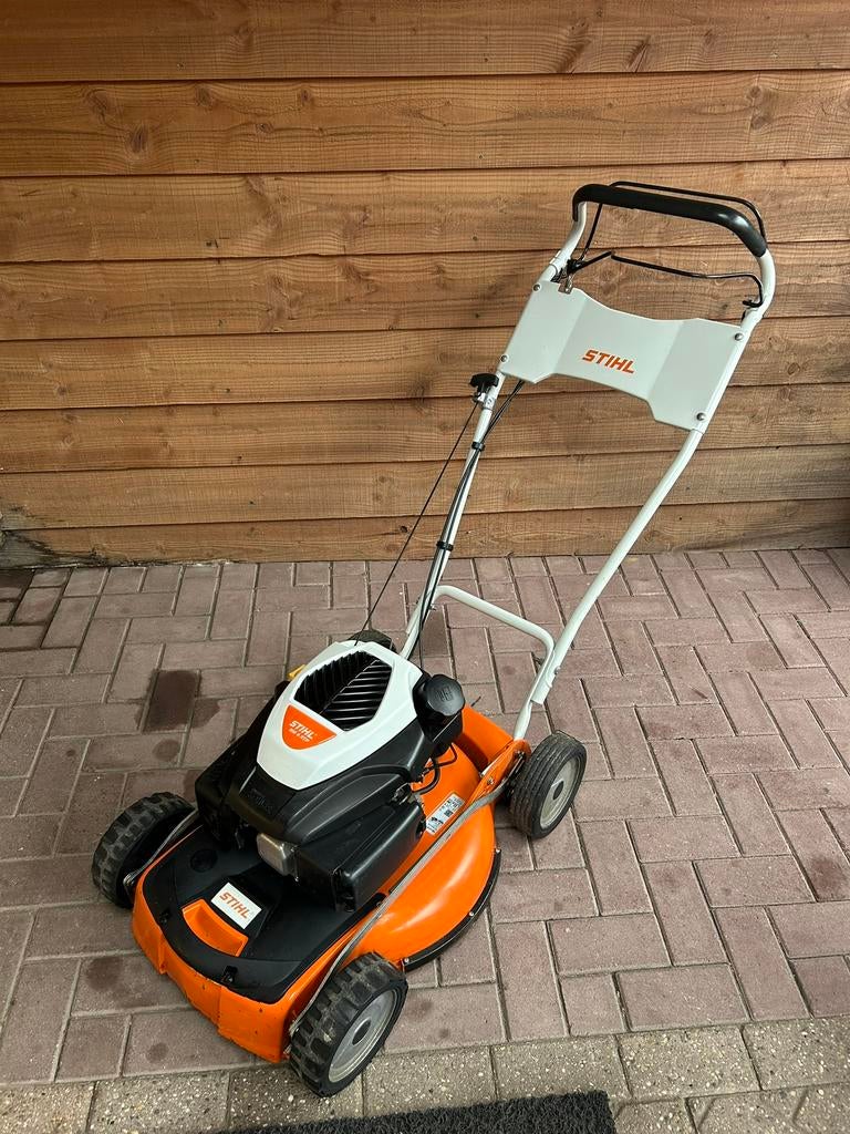 STIHL 4 RTP prof gazonmaaier, Tuin en Terras, Hand-tuingereedschap, Gebruikt, Ophalen
