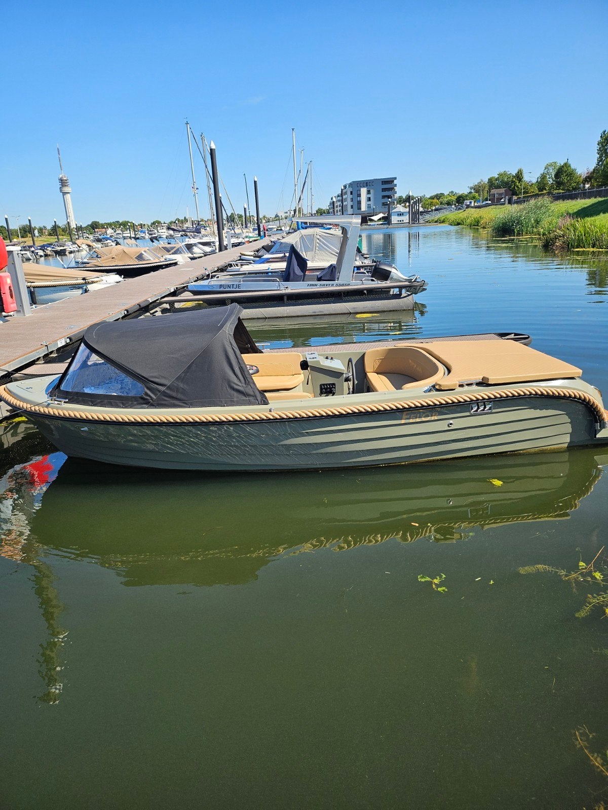 Felor 590 Tender bouwjaar 2026, Watersport en Boten, Ophalen, Tender, Zonnedek, Polyester