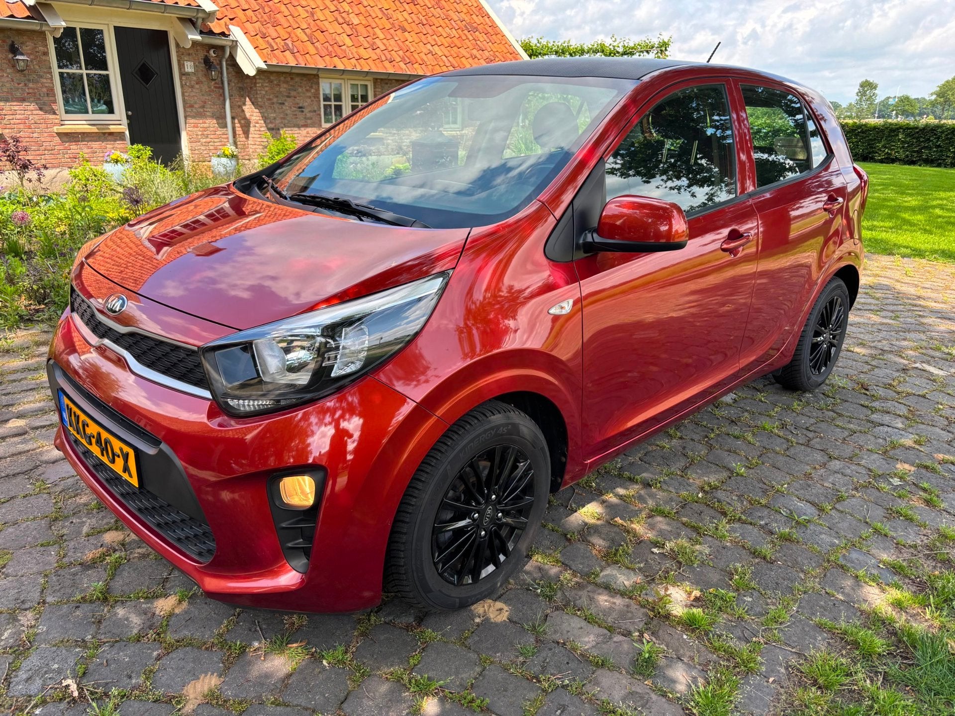 Kia PICANTO 1.0 CVVT EconomyPlusLine, Voorwielaandrijving, Stof, Gebruikt, Overige kleuren