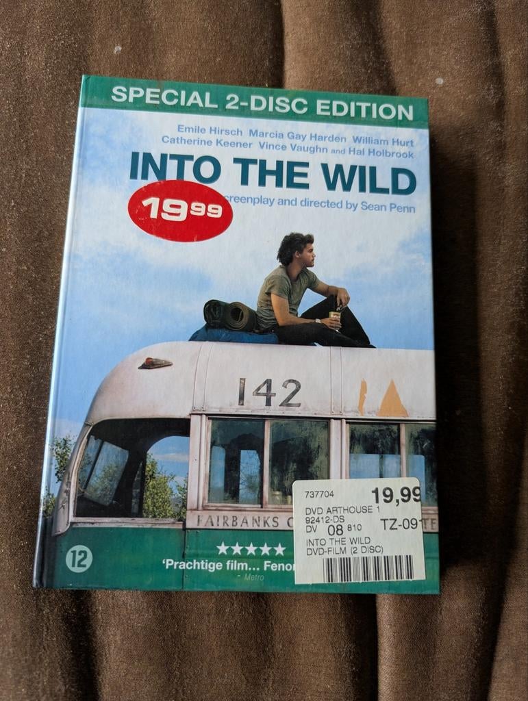 Into The Wild - Special 2-Disc Edition DVD, Vanaf 12 jaar, Ophalen of Verzenden, Zo goed als nieuw, Boxset