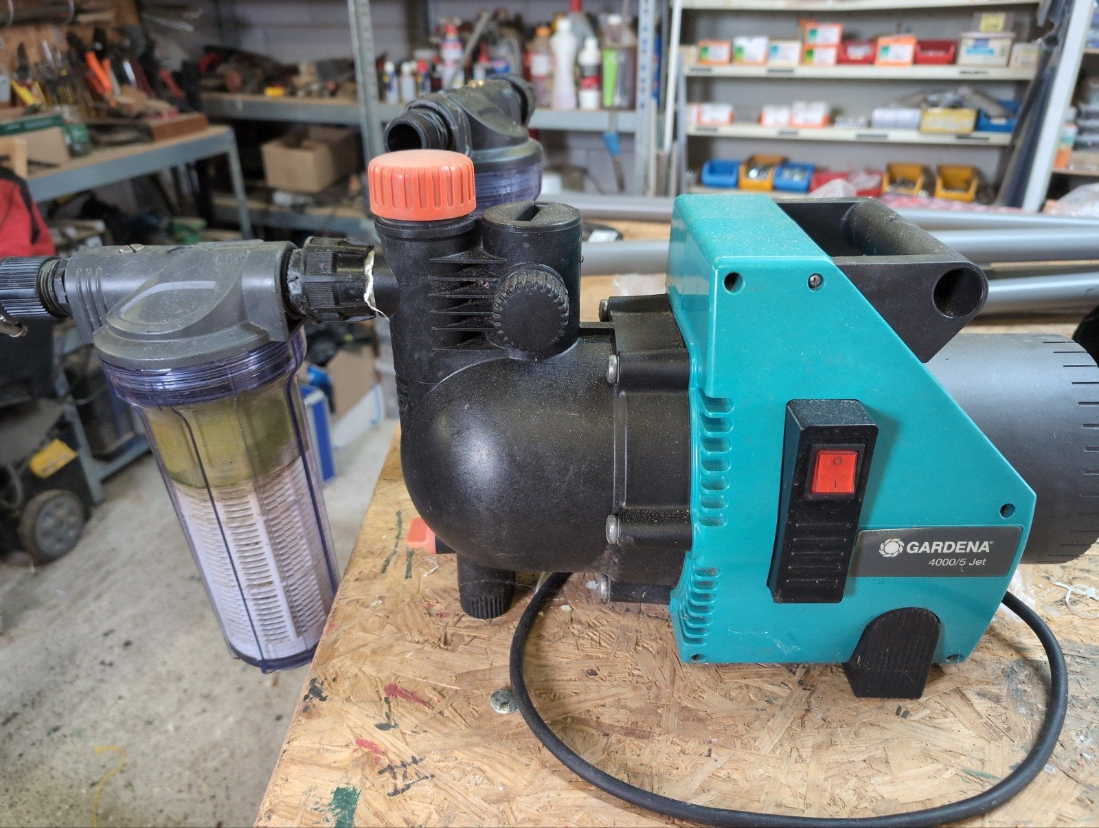 Gardena Beregeningspomp 4000/5 Jet met filter, Ophalen, Gebruikt, Beregeningspomp