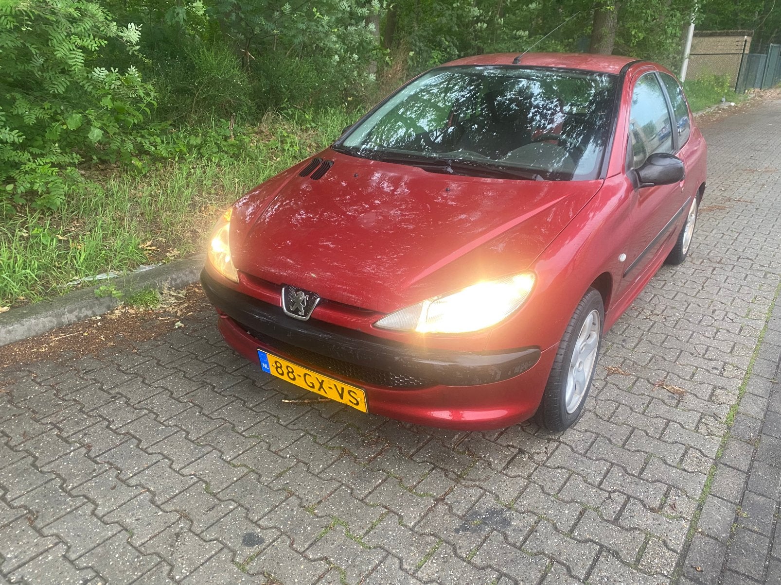 Crossauto peugot 1.4 met apk, Ophalen