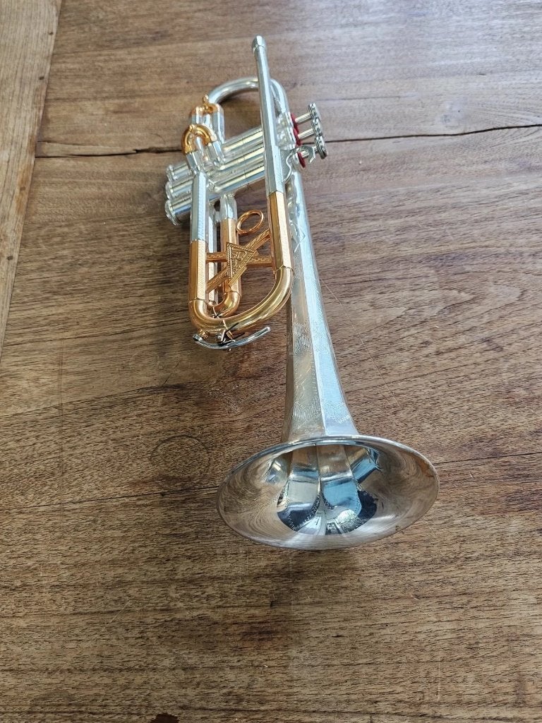 Sinfonia Markneukirchen GDR Octagonal Bb Trompet, Ophalen, Gebruikt, Bes-trompet