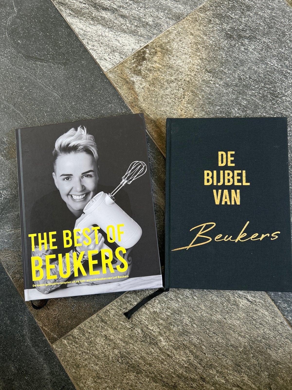 2 kookboeken van Lot Beukers: The Best of Beukers & De Bijbe, Ophalen of Verzenden, Zo goed als nieuw