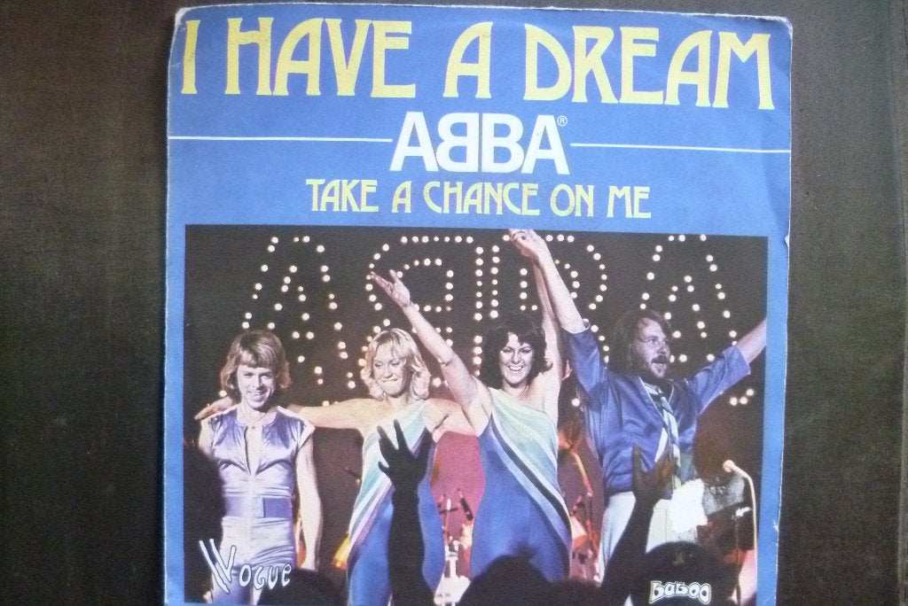 ABBA - I Have a Dream / Take a Chance on Me Vinyl Single, 7 inch, Zo goed als nieuw, Pop, Overige typen