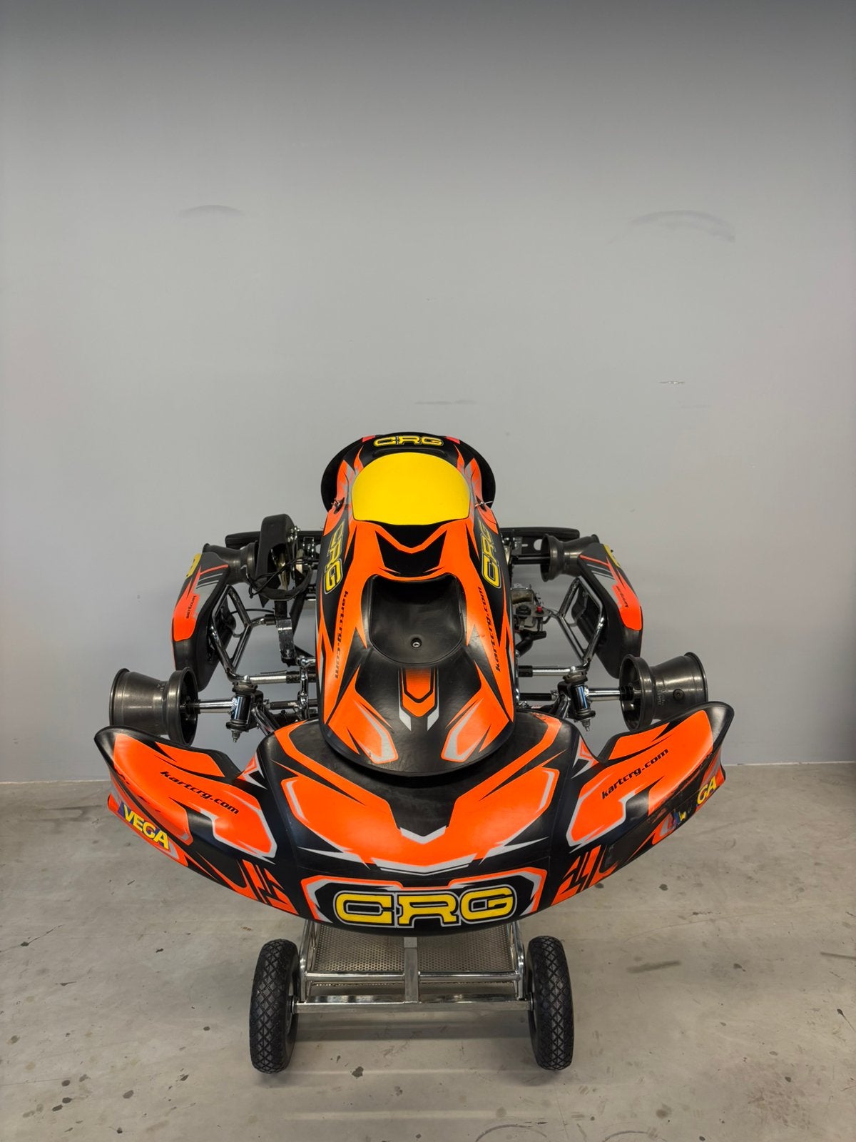CRG Black Mirror 2025 – Kampioenschapskart minikart, Sport en Fitness, Karting, Ophalen, Gebruikt, Kart
