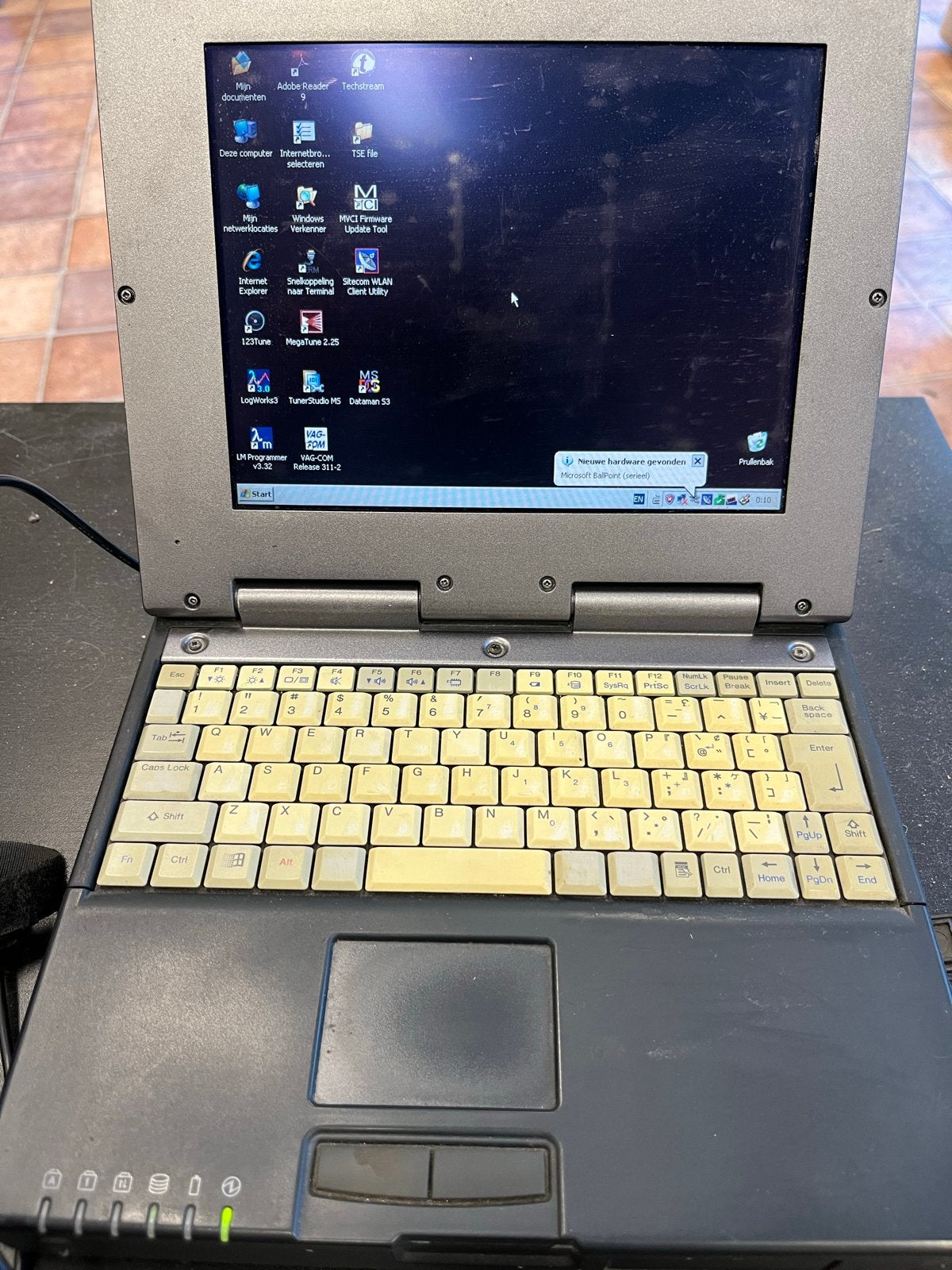 Panasonic Toughbook CF-M34RJ8S - Robuuste Laptop, Gebruikt, HDD, Minder dan 4 GB, Qwerty