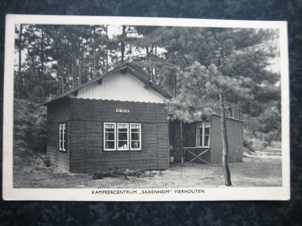 VIERHOUTEN Kampeercentrum Saxenheim C  De Spar, Ophalen of Verzenden, 1940 tot 1960, Gelderland