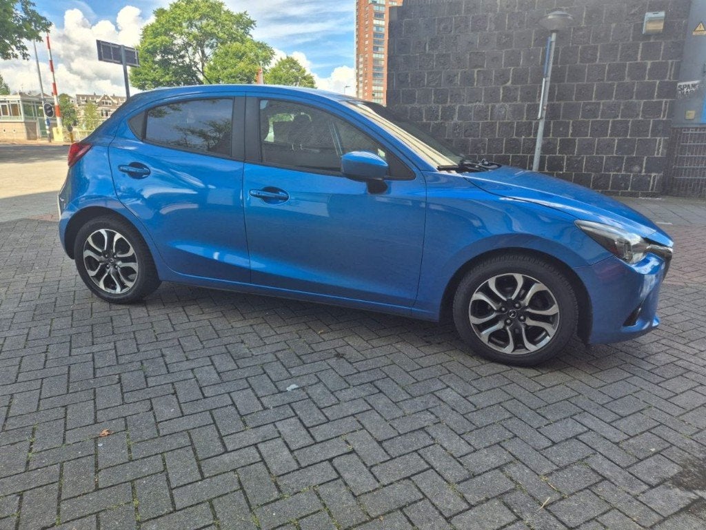 Mazda 2  GT-M 1.5 66KW 5DRS 2015 Blauw, Auto's, Mazda, Voorwielaandrijving, 4 cilinders, Blauw, Origineel Nederlands