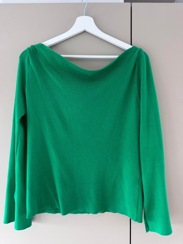 Off shoulder truitje Moocci Paris, Ophalen of Verzenden, Zo goed als nieuw, Lange mouw, Maat 36 (S)