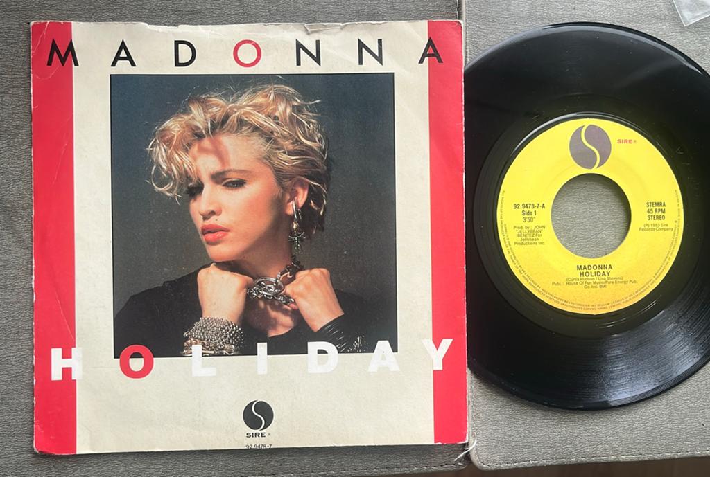 Madonna - Holiday 7” NL 1983, Ophalen of Verzenden, Gebruikt, Pop