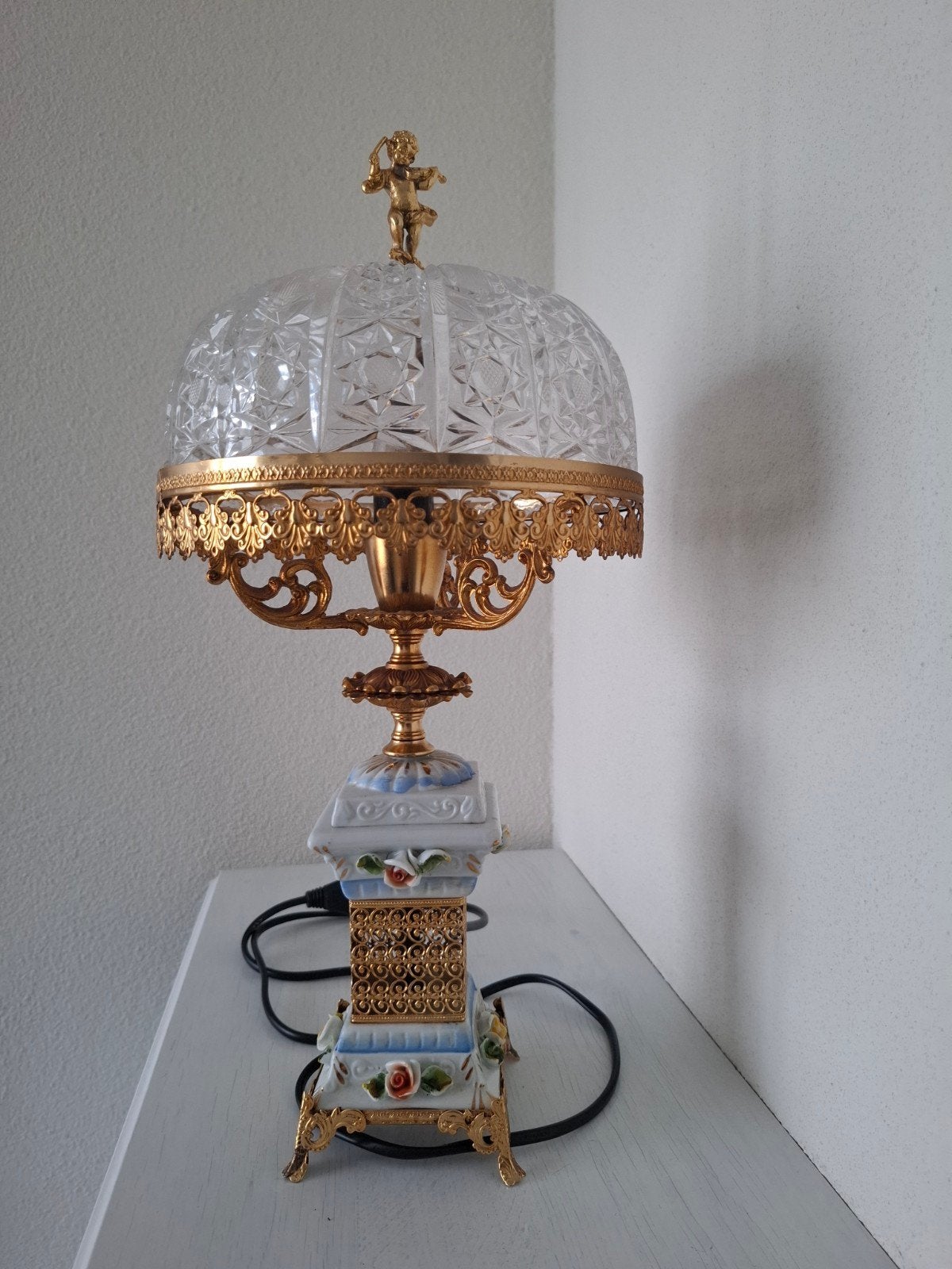 Antieke lamp, Antiek en Kunst, Antiek | Lampen, Ophalen of Verzenden