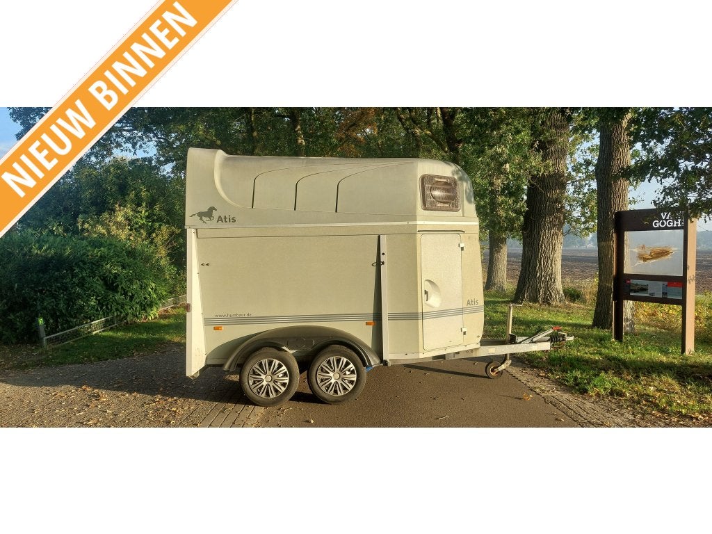 Polyester Humbaur Atis, Gebruikt, Polyester, 2-paards trailer